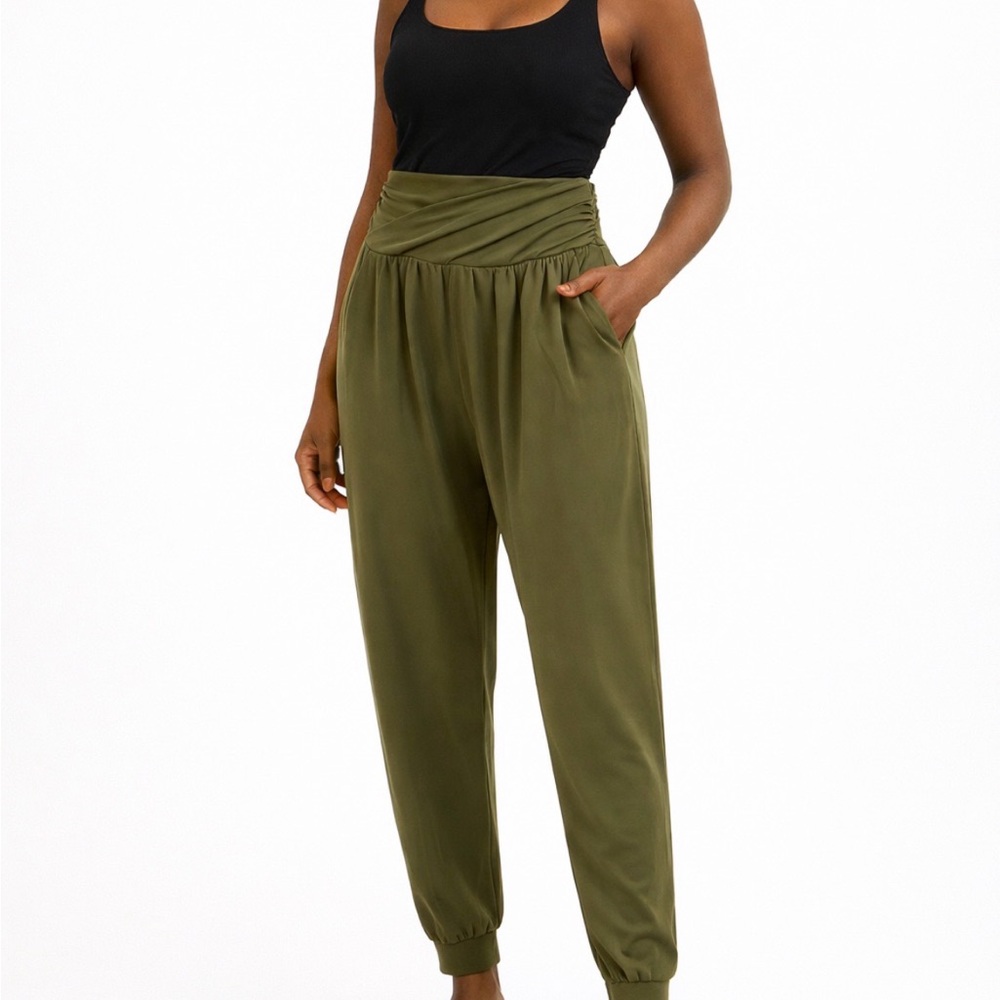 Olive Green Women's sweatpants